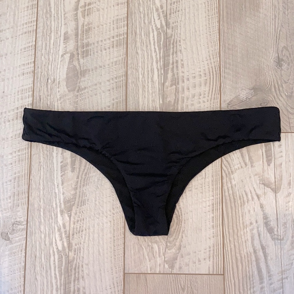 Billabong Sol Searcher Hawaii Lo Black size Large bikini bottom